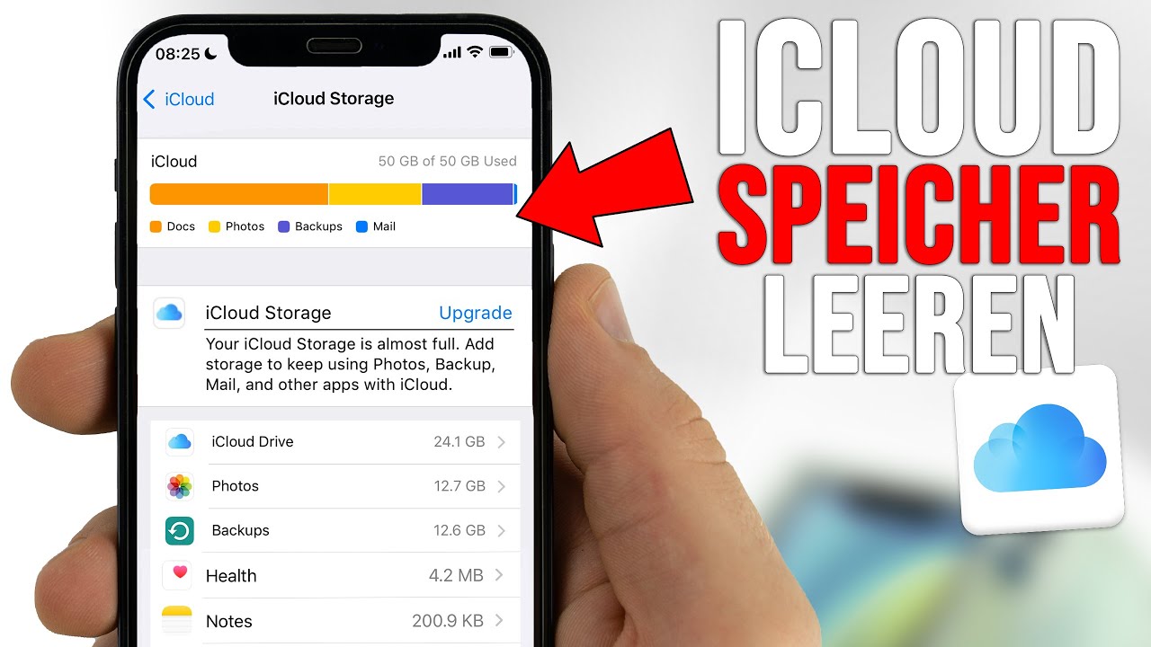 iCloud Speicher voll? So leerst du ihn! [2022]