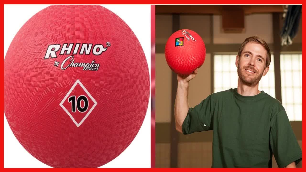 Champion Sports Heavy Duty Playground Ball: Durable, Soft, and Perfect for Every Game