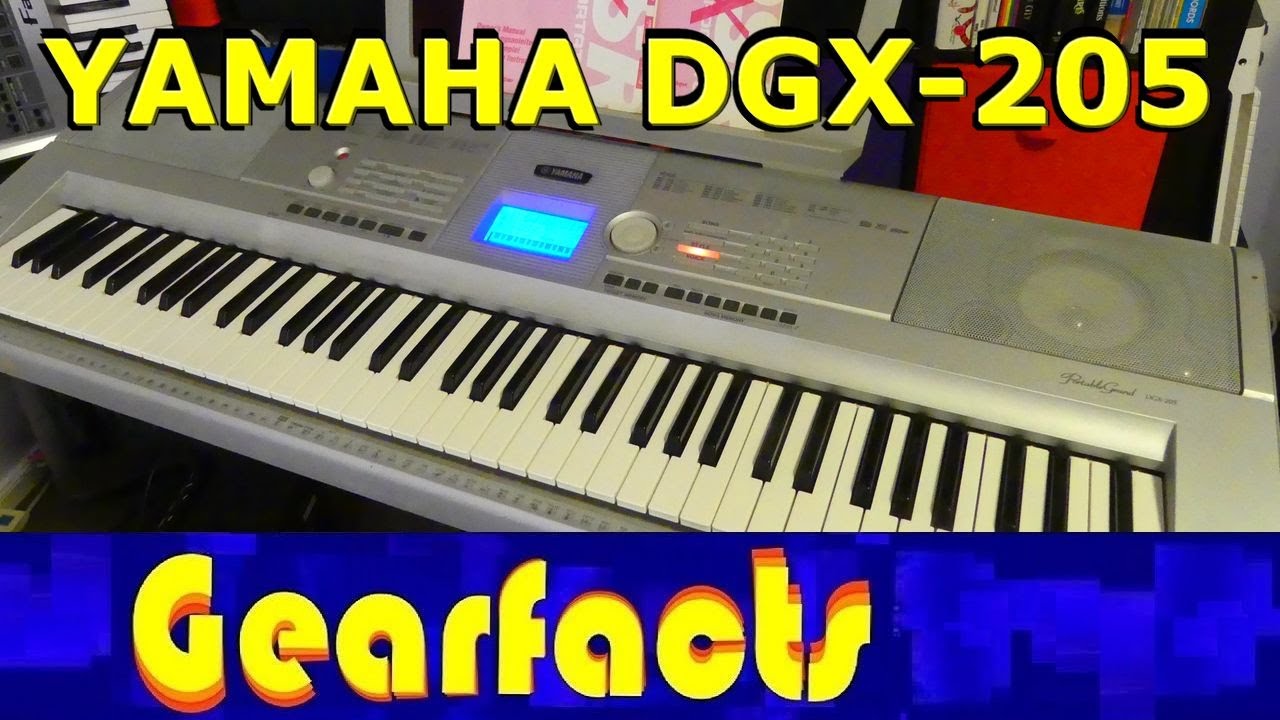 Портативный рояль Yamaha DGX-205: БОЛЬШЕ, чем просто клавиатура для обучения!