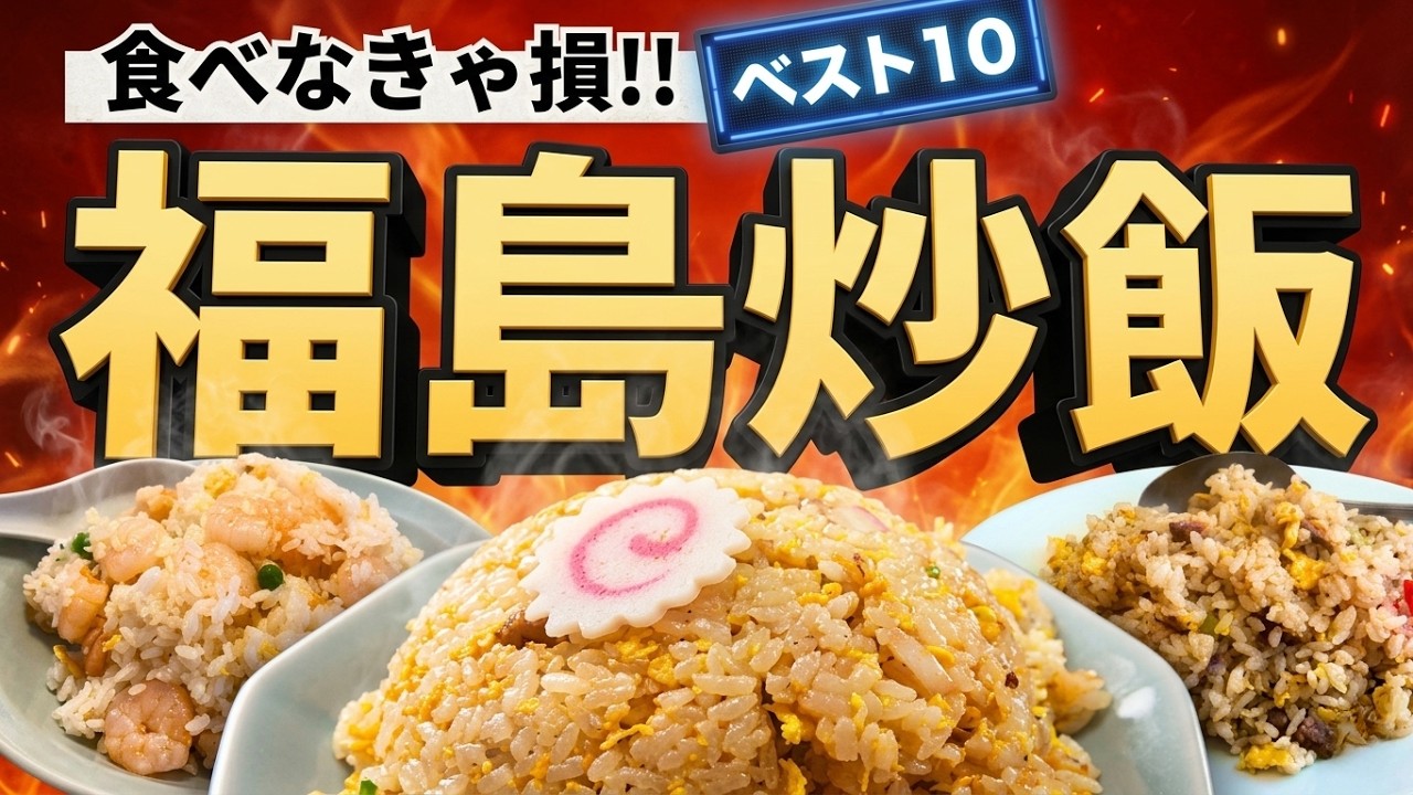 【福島市】チャーハンが美味しいお店ランキング！！