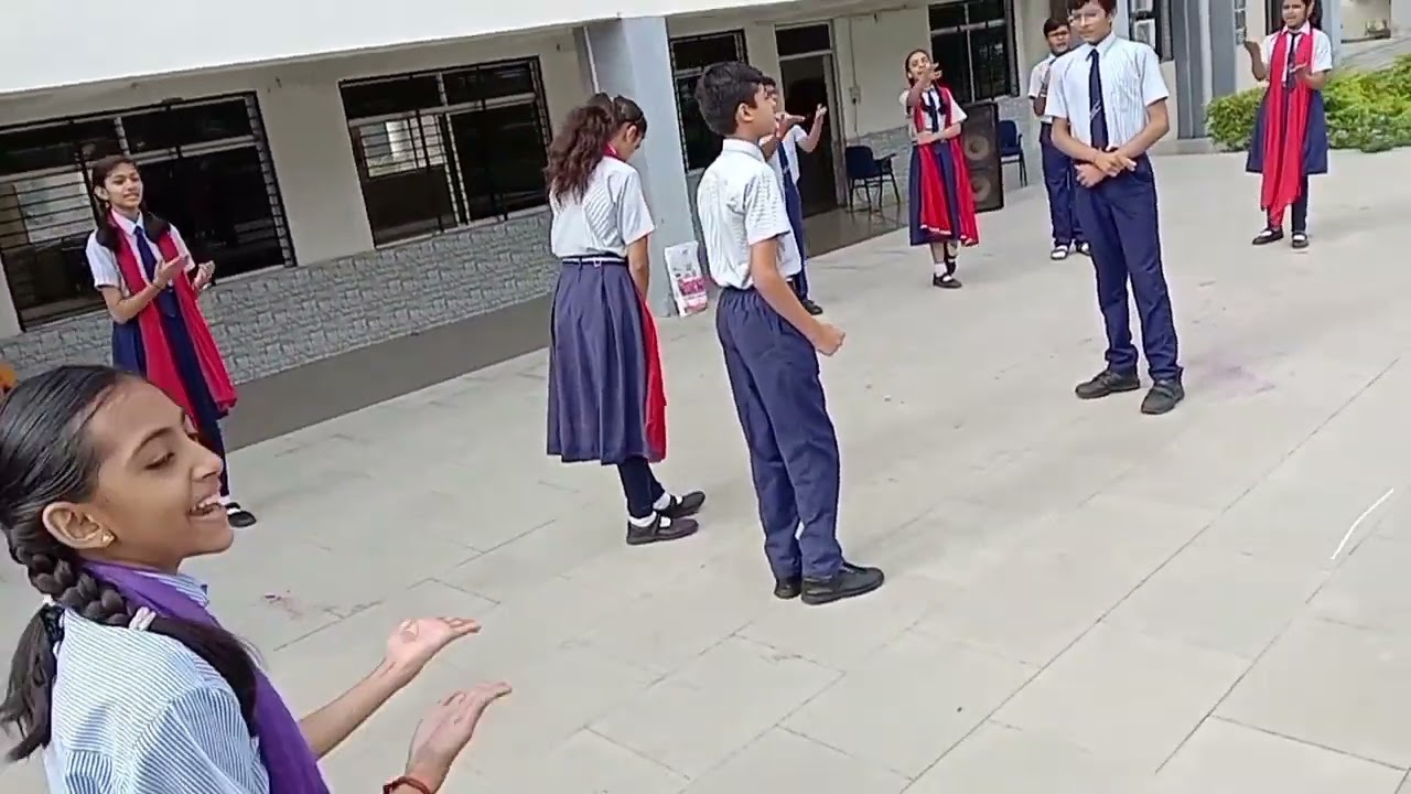 75th independence day celebration skit by 7th and 8th Standard student from Sabari Vidya Vihar
