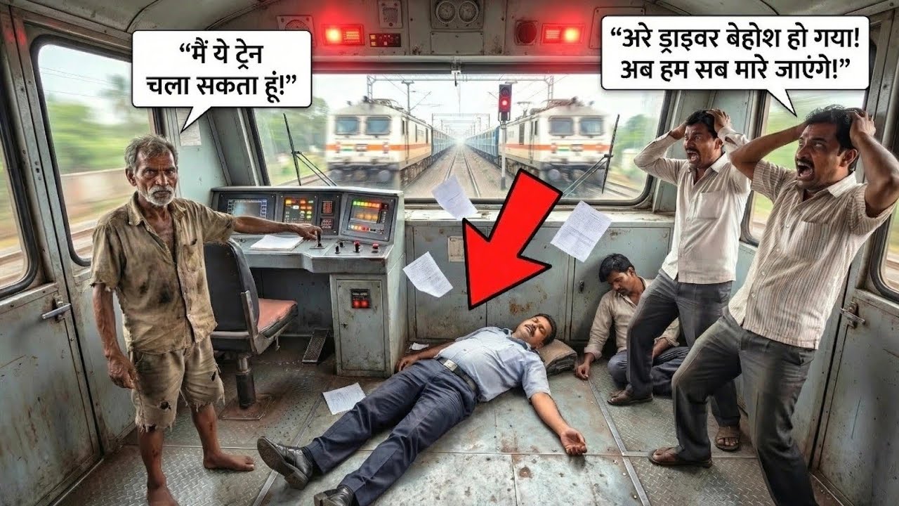 ट्रेन का डाइवर बेहोश हो गया, 800 जिंदगी दाव पर थी, गरीब लड़का - 