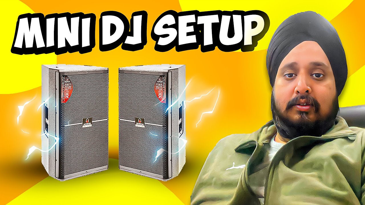 Mini Dj Setup For Home Party, School, Gym | @NOTROXPROAUDIO