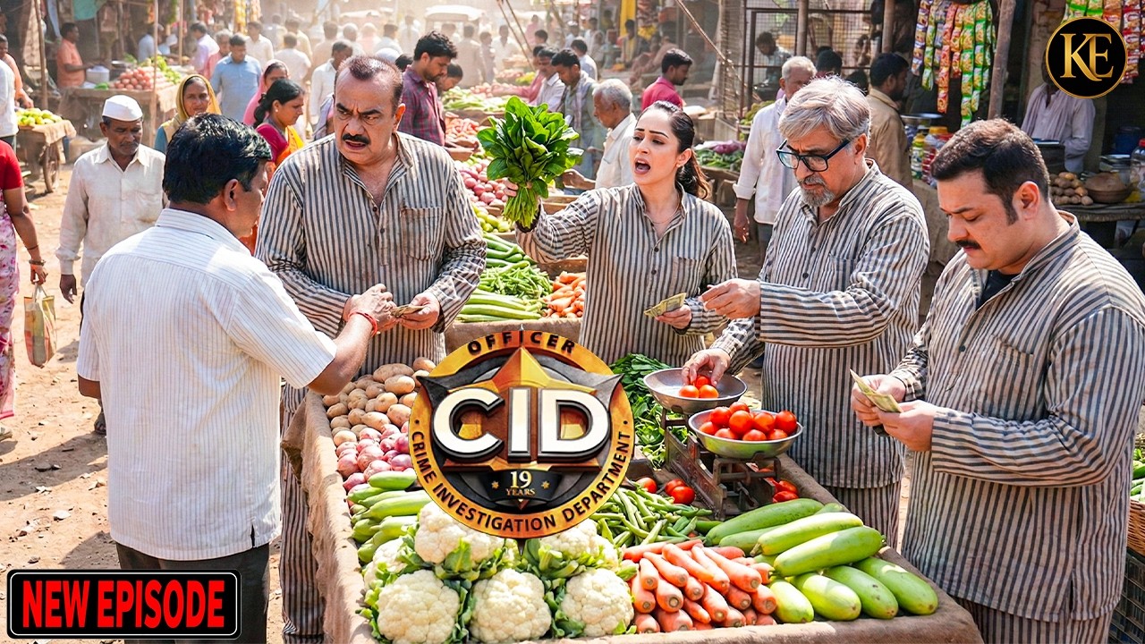 CID টিম কয়েদিদের পোশাক পরে সবজি বিক্রির ব্যবসা শুরু করেছে | CID | সিটি ই ডি | Latest Episode