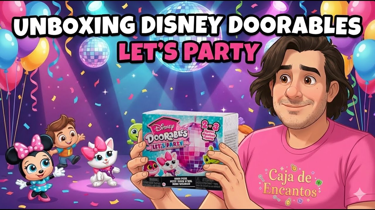 “Unboxing Doorables Let’s Party 🎉✨ ¡Abrimos 3 cajitas!”