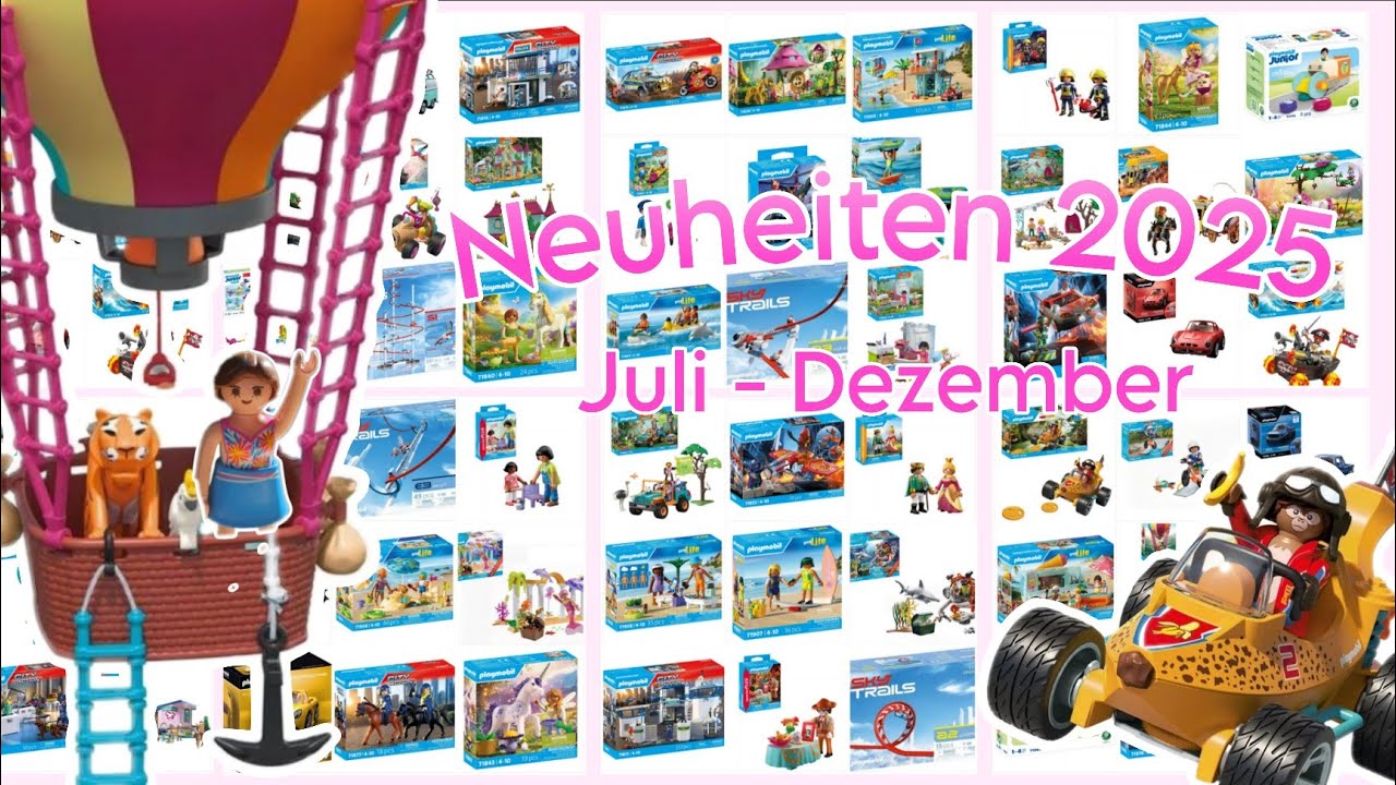 Playmobil Neuheiten 2025 Juli - Dezember 😍 alle Infos - Name, Preise, usw. - Deutsch | Familie Hund
