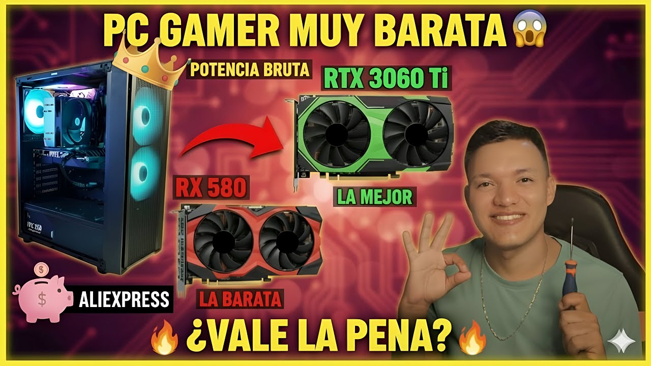 ¿Vale la Pena una PC Xeon en 2025? 🤔 Pruebas con RX 580 vs 3060 Ti