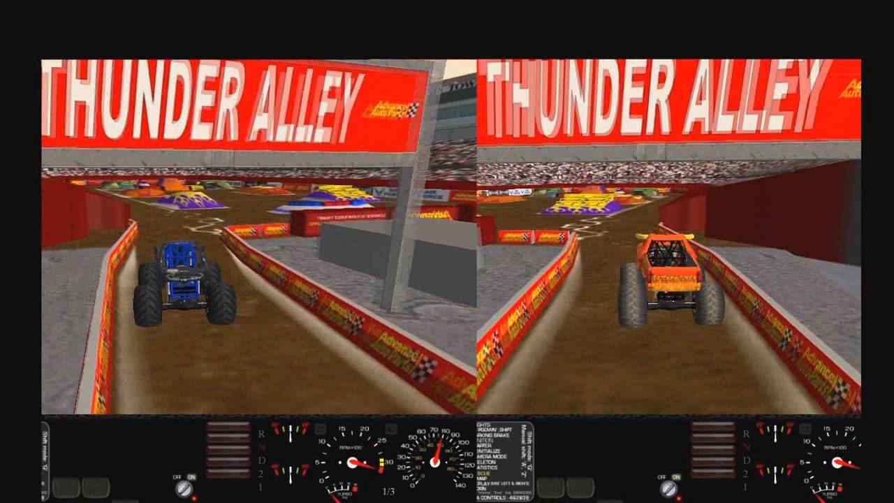 RoR Monster Jam World Finals Racing