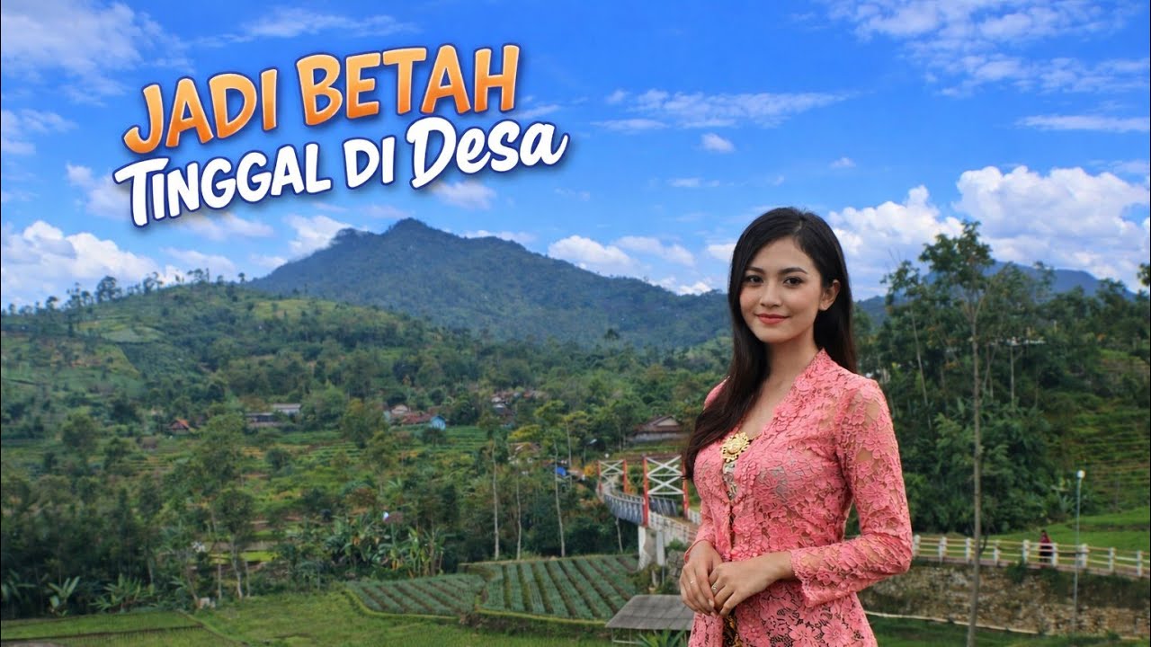 DIJAMIN BETAH😍 MENIKMATI HIDUP DI KAMPUNG YANG INDAH ALAM DESANYA, SUASANANYA ADEM BANGET‼️