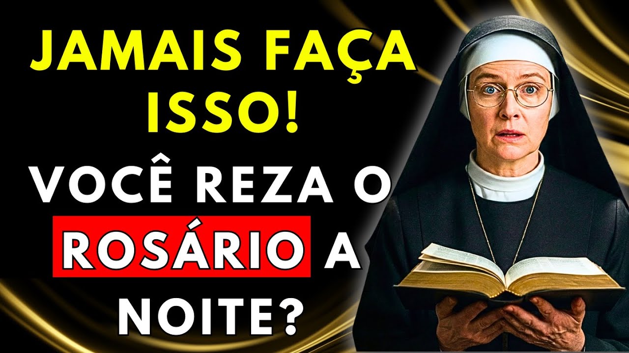 SANTA TERESA REVELOU: O QUE ACONTECE ESPIRITUALMENTE NA SUA CASA QUANDO VOCÊ REZA O ROSÁRIO À NOITE!