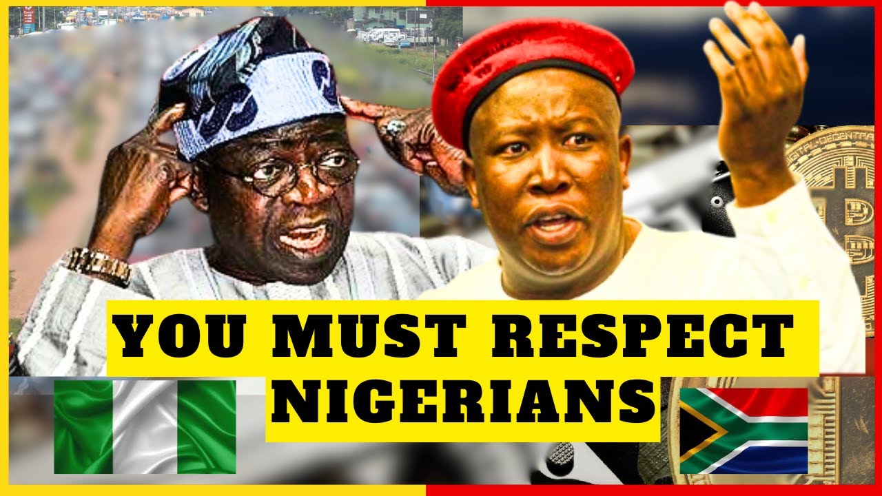 MALEMA: Respect Nigerians. Malema Surprises many By Claiming He is a Nigerian to the White People