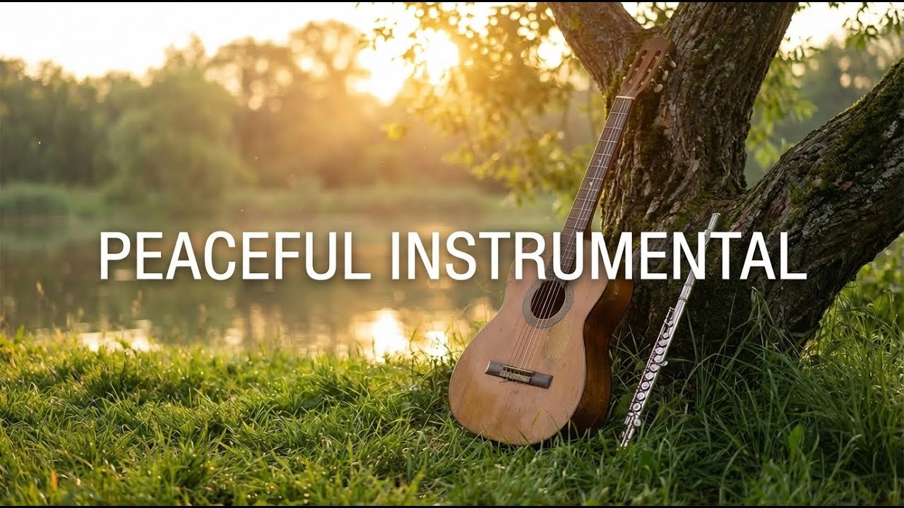 Soft Romantic Guitar and Flute Instrumental for Deep Focus, Study and Stress Relief Sessions