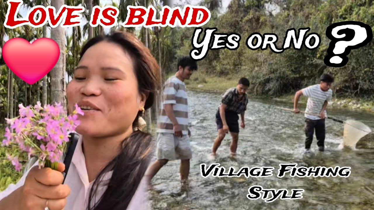 A simple Village Day,fishing with local style// Is money can't buy love 💕?//#villagerlifestyle 