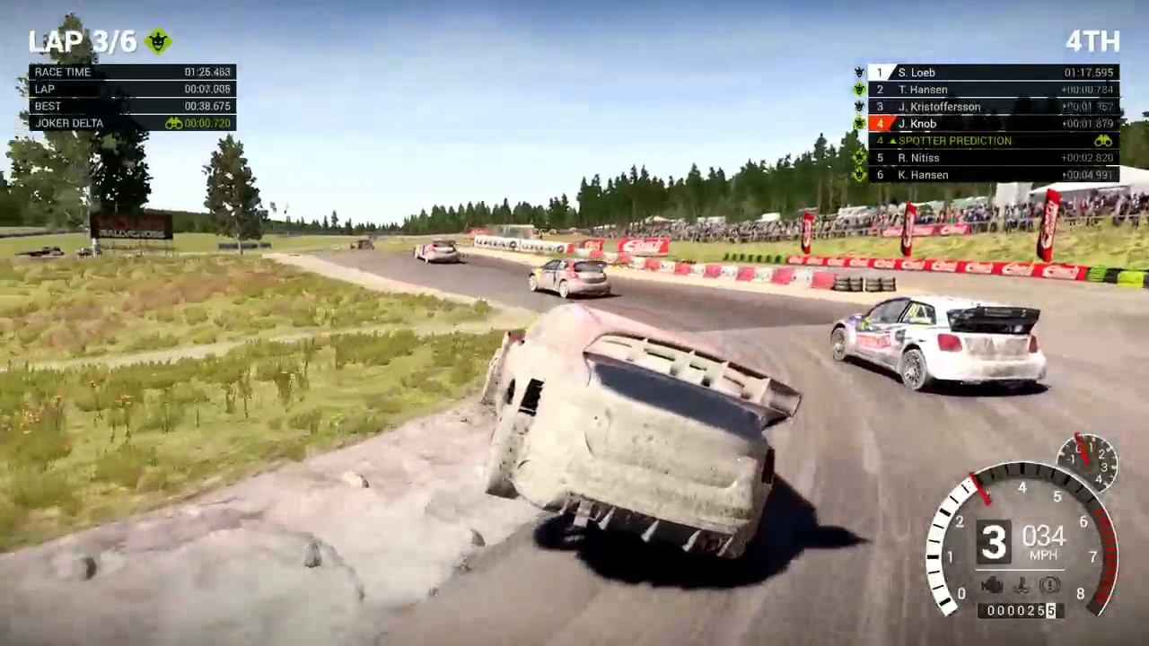 DiRT 4 Rallycross Finals at Holjes | PS4 Pro