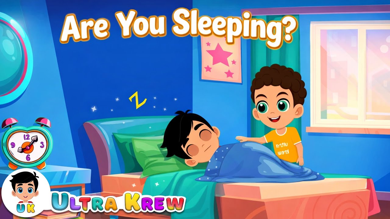 Are You Sleeping Brother John Song | Kids Songs and Nursery Rhymes By Ultra Krew
