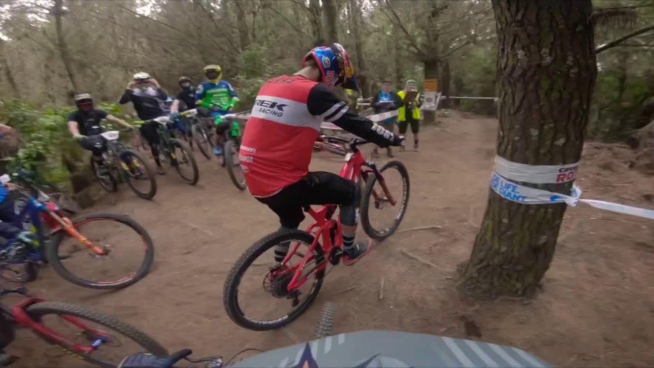 New Zeland, Roturua. EWS #1. Stage 2 Practice. Ft. Pedro Burns