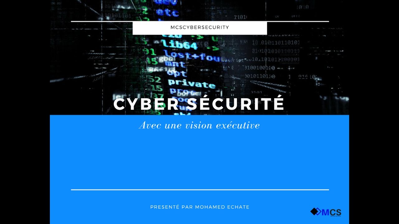 Programme Séminaire Cyber sécurité