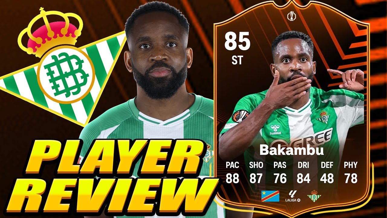 UEFA PrimeTime Bakambu Review! 85 Bakambu Player Review! 85 Prime Time Bakambu Review! UEFA Bakambu!