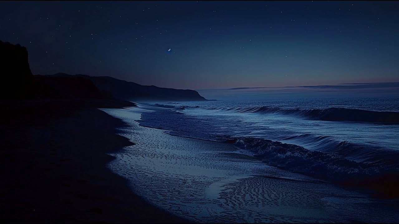 DEEP SLEEP with Ocean sounds ★ Music to Calm the Mind, Stop Thinking ★ Healing Sleep Music