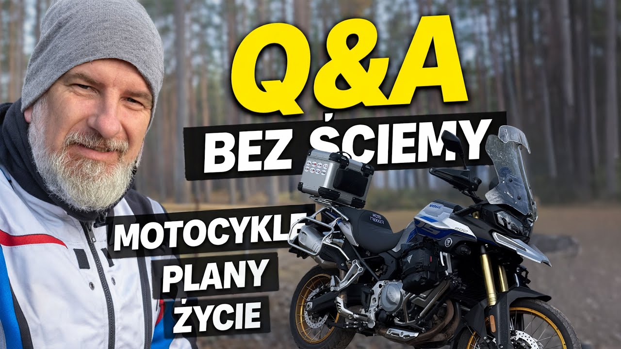 Pytaliście o wszystko… motocykle, kasę i życie | Q&A Moto Trekker