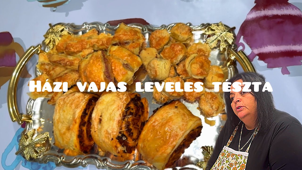 Anyós - Só konyhája (Házi vajas leveles tészta) SÜSSETEK AZ ÜNNEPEKRE🏡🥮🧂