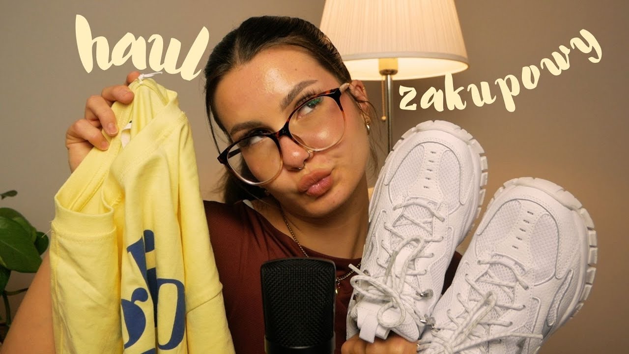 ASMR HAUL ZAKUPOWY 🛍️ bliski szept, dźwięki kosmetyków, materiałów, show&tell