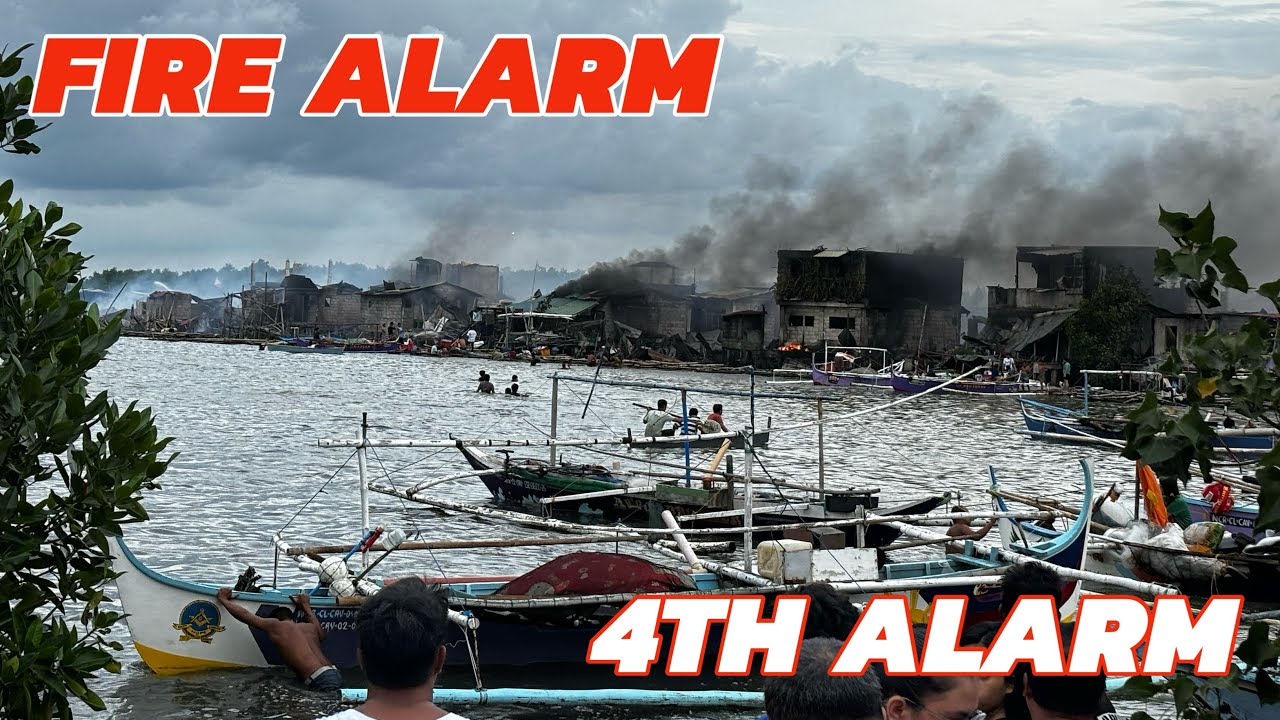 Fire alarm at Dalahican, Barangay 7, Cavite City | 4th alarm | 07/14/24