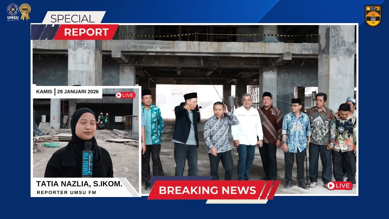 WAMEN DIKDASMEN DR. FAJAR RIZA UL HAQ, MA,. BERI APRESIASI KEPADA REKTOR UMSU