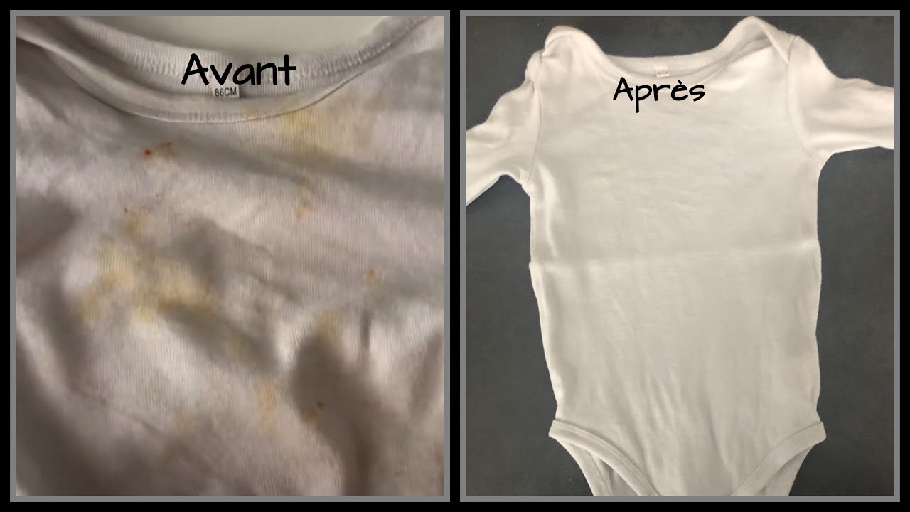 Produit efficace pour détaché les tâches difficile sur les vêtements