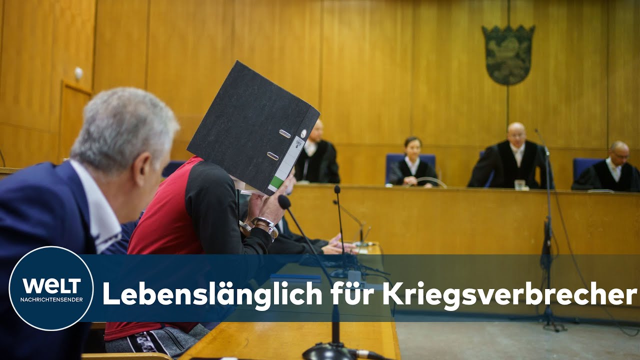 ANKLAGE WEGEN VÖLKERMORD: IS-Kämpfer von Frankfurter Gericht zu lebenslanger Haft verurteilt