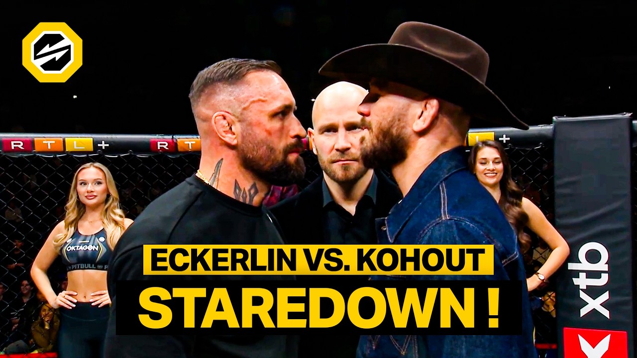 ECKERLIN kehrt zurück! | Staredown gegen KOHOUT! | OKTAGON 83