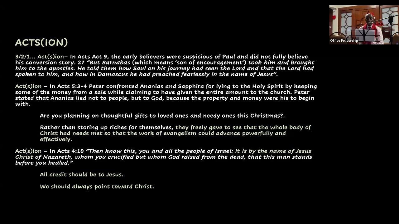 Christmas Message by Robert Tomusange