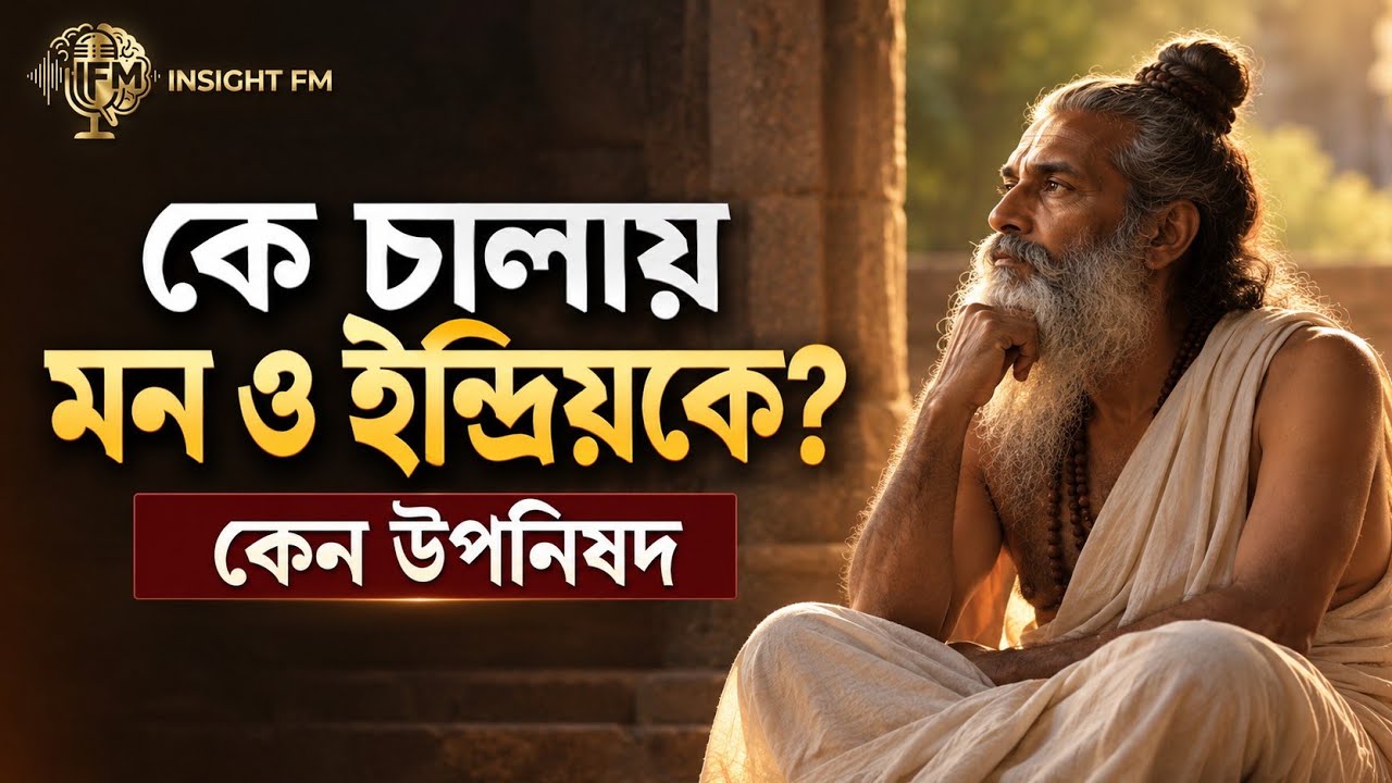 কে চালায় মন ও ইন্দ্রিয়কে? | কেন উপনিষদ | Insight FM
