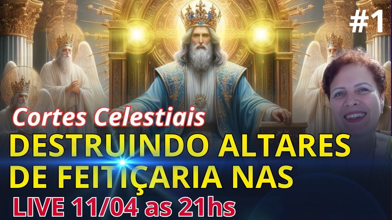 LIVE 6ª 11/04 - MARATONA DE LIBERTAÇÃO: Vencendo Obras de Feitiçaria Nas Cortes Celestiais / Silvana