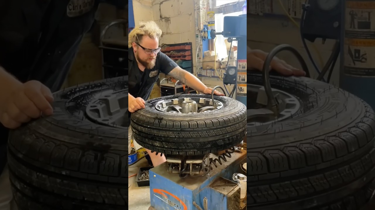 Mechanic fail #funnyvideo #fyp #viral #mechanic #failure