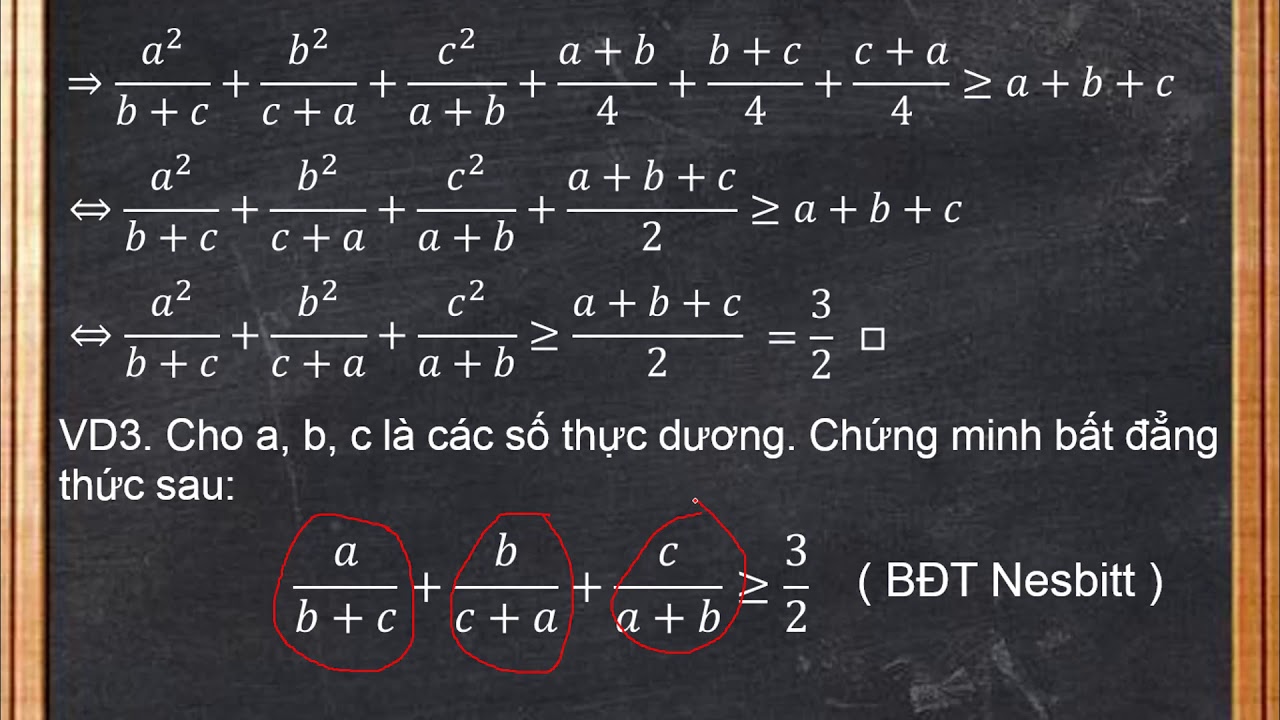 [Bất Đẳng Thức] Cách tư duy suy luận giải bài toán chứng minh BĐT, Tìm GTLN, GTNN ( Phần 2 )