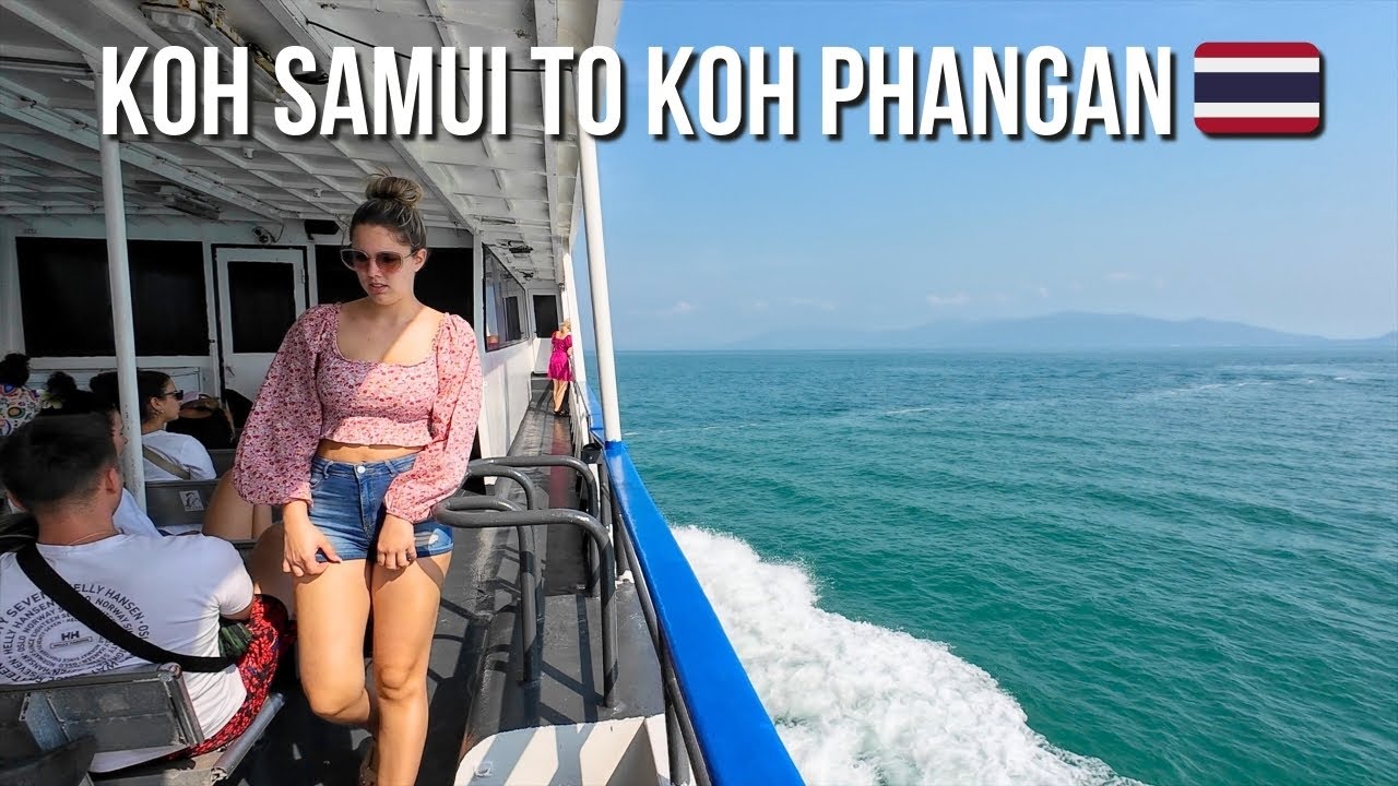 Ferry from Koh Samui to Koh Phangan🇹🇭