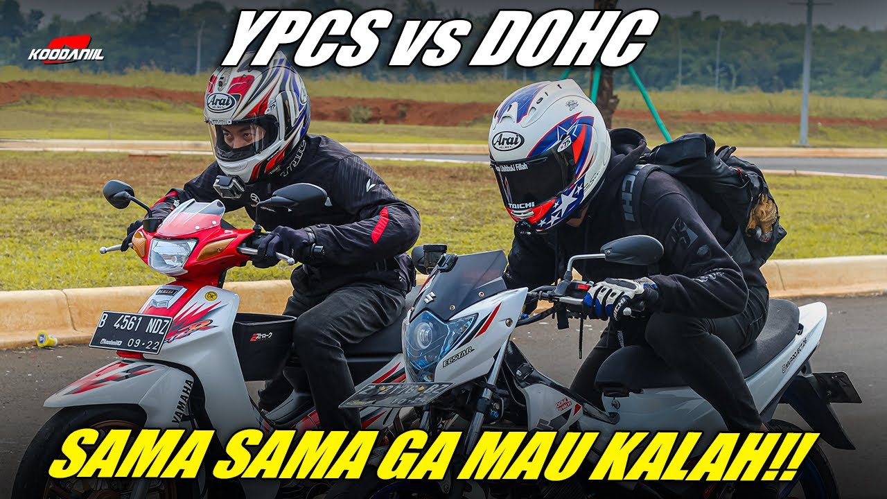 SATRIA FU vs F1ZR, SAMA - SAMA GA MAU KALAH!! - F1ZR 2002 #koovlog 287