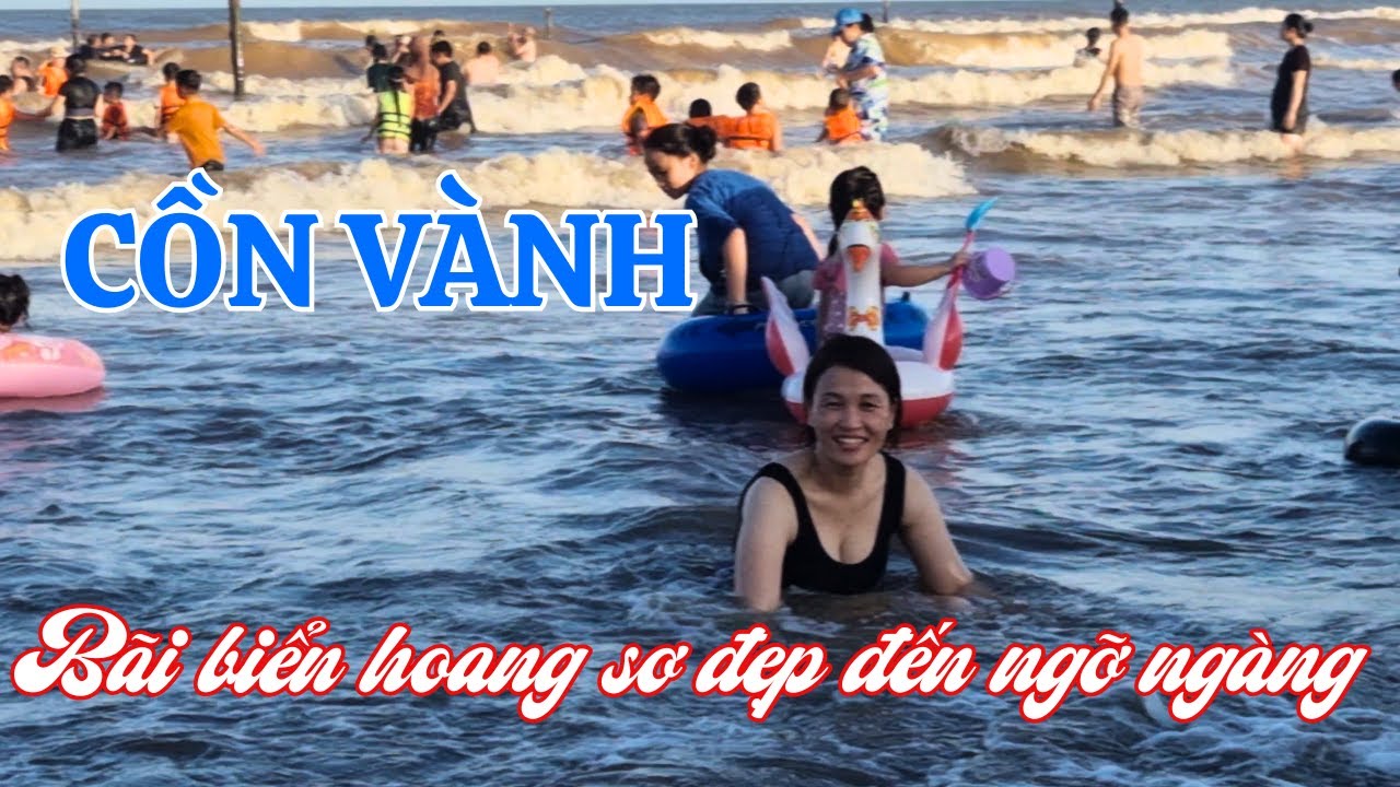 Khám Phá Cồn Vành Thái Bình-Bãi Biển Hoang Sơ Đẹp Ngỡ Ngàng Ít Người Biết!