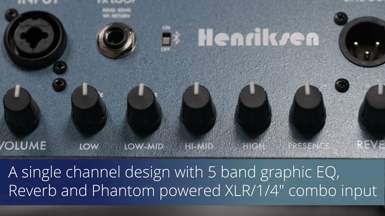 Henriksen Amps - The Blu SIX