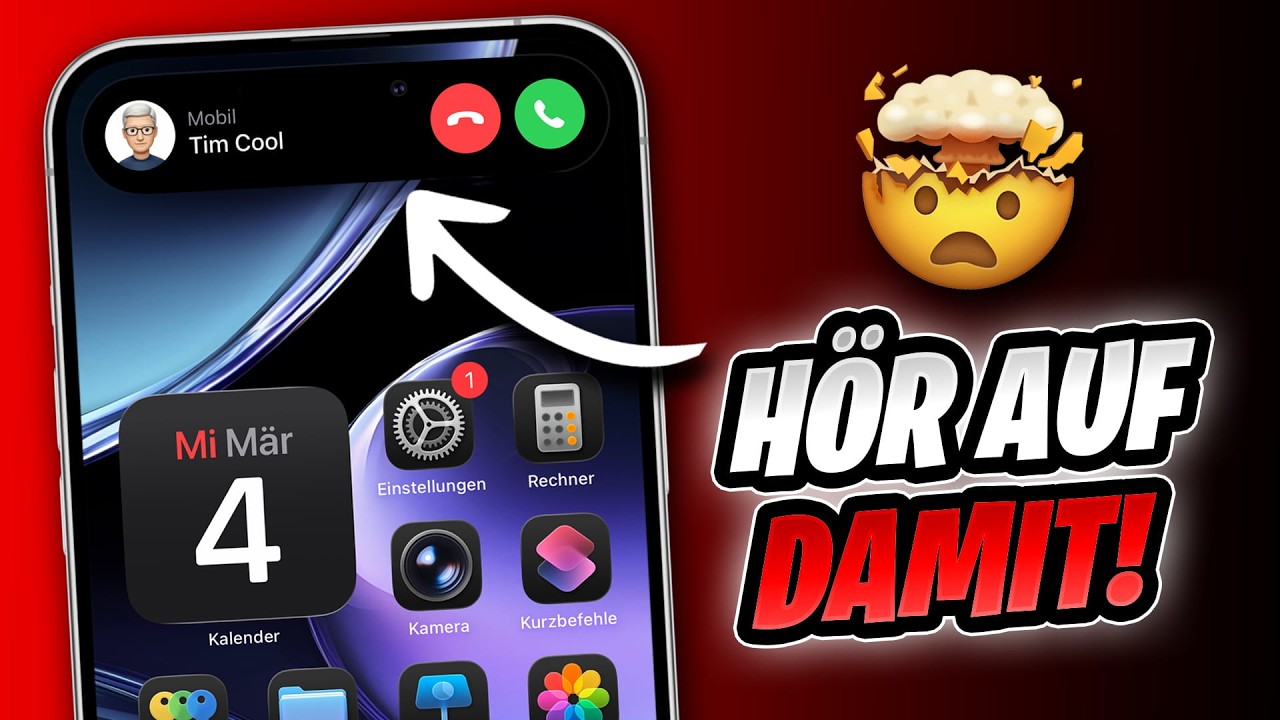 Du telefonierst falsch mit deinem iPhone! ❌ Mach DAS!