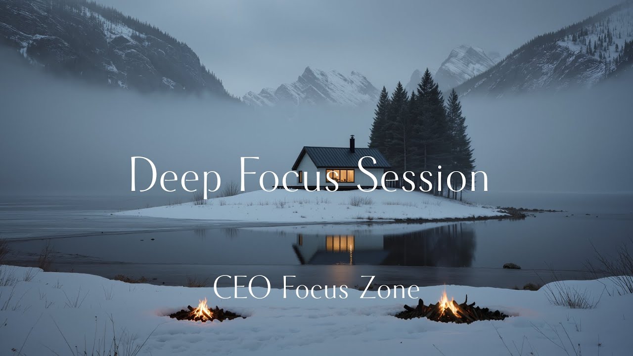 3 Hours Deep Focus Music for Work | Ambient Music for Concentration