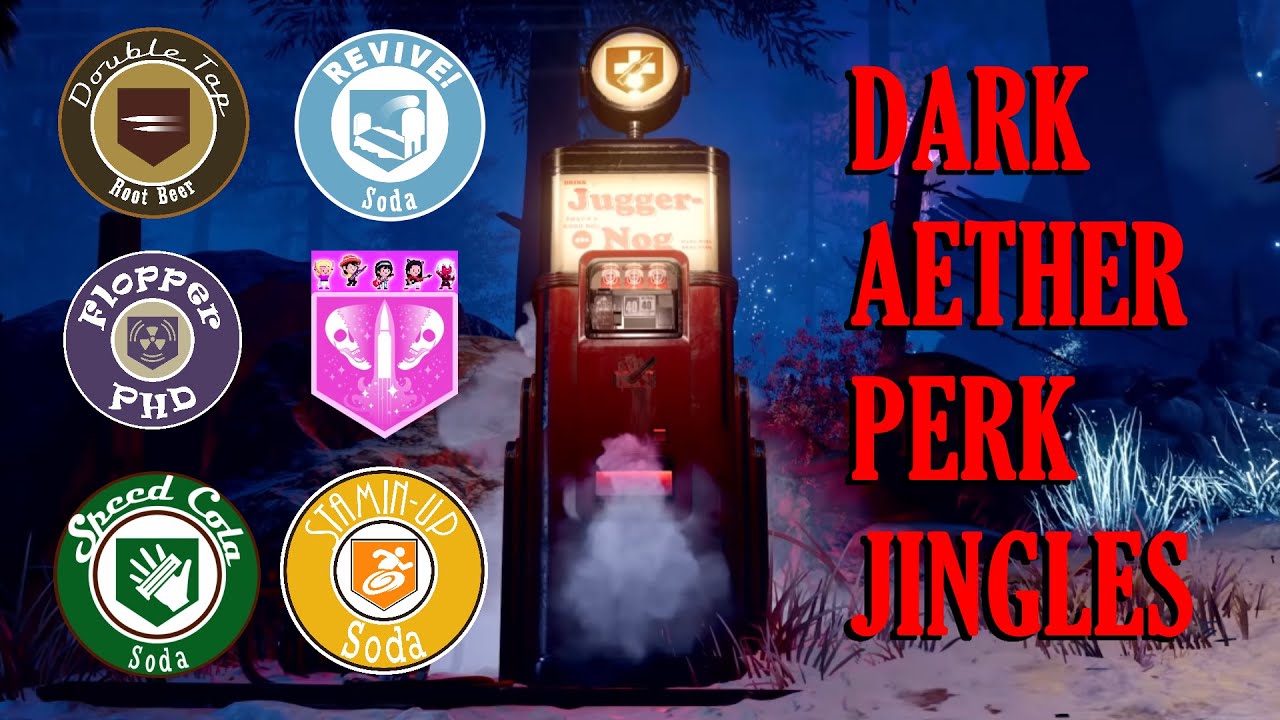 Every Dark Aether Perk Jingle, Even the ones not in Cold War