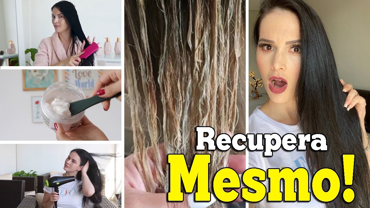 Corte Químico e cabelos elásticos? Calma, tem jeito sim! 5 PASSOS para SALVAR O SEU CABELO!