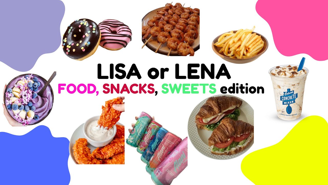 YUMMY FOOD & TASTY SNACKS & SWEETS | LISA OR LENA 💗#2
