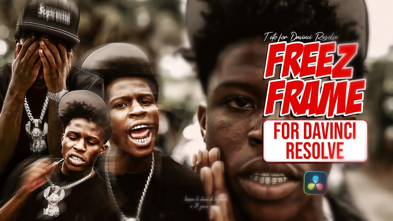 DAVINCI RESOLVE: Effet FREEZE FRAME [TUTO COMPLET]
