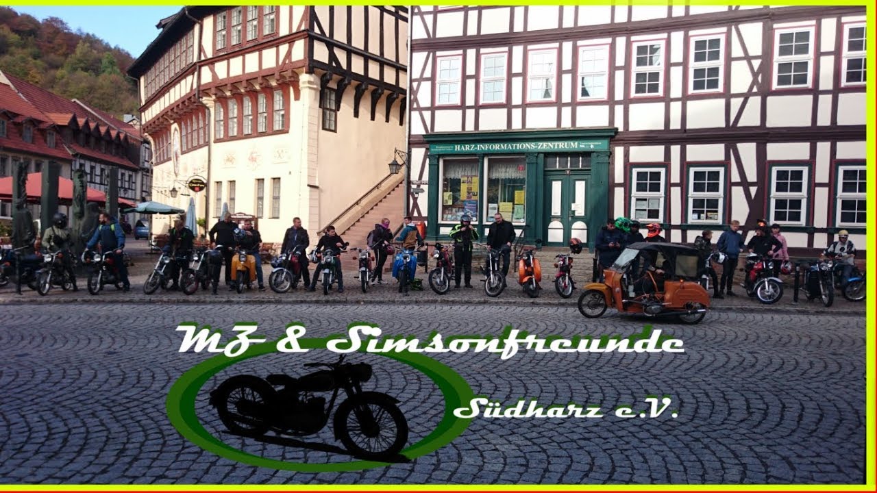 Simson und MZ Treffen Harzungen 2018