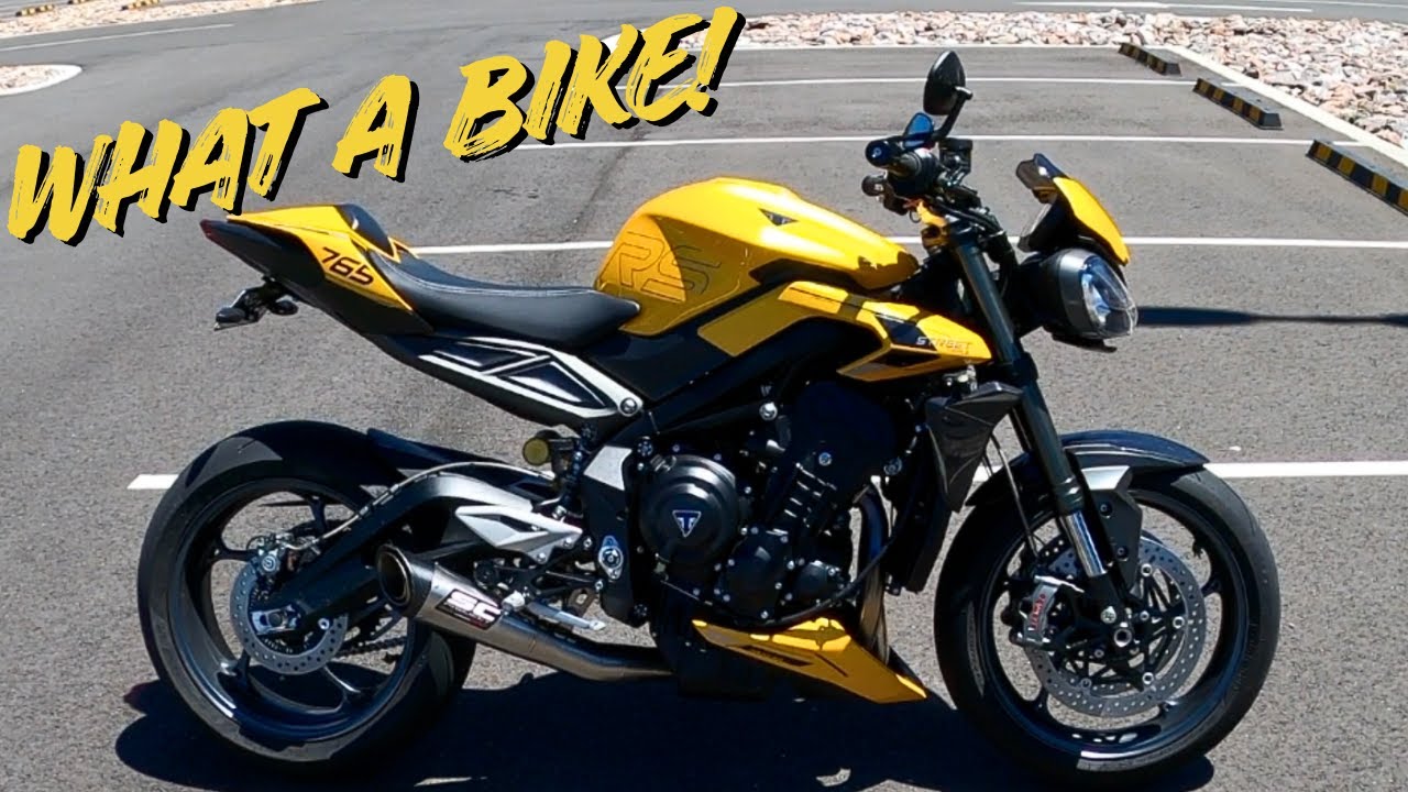 Обзор Triumph 765rs 2023 года