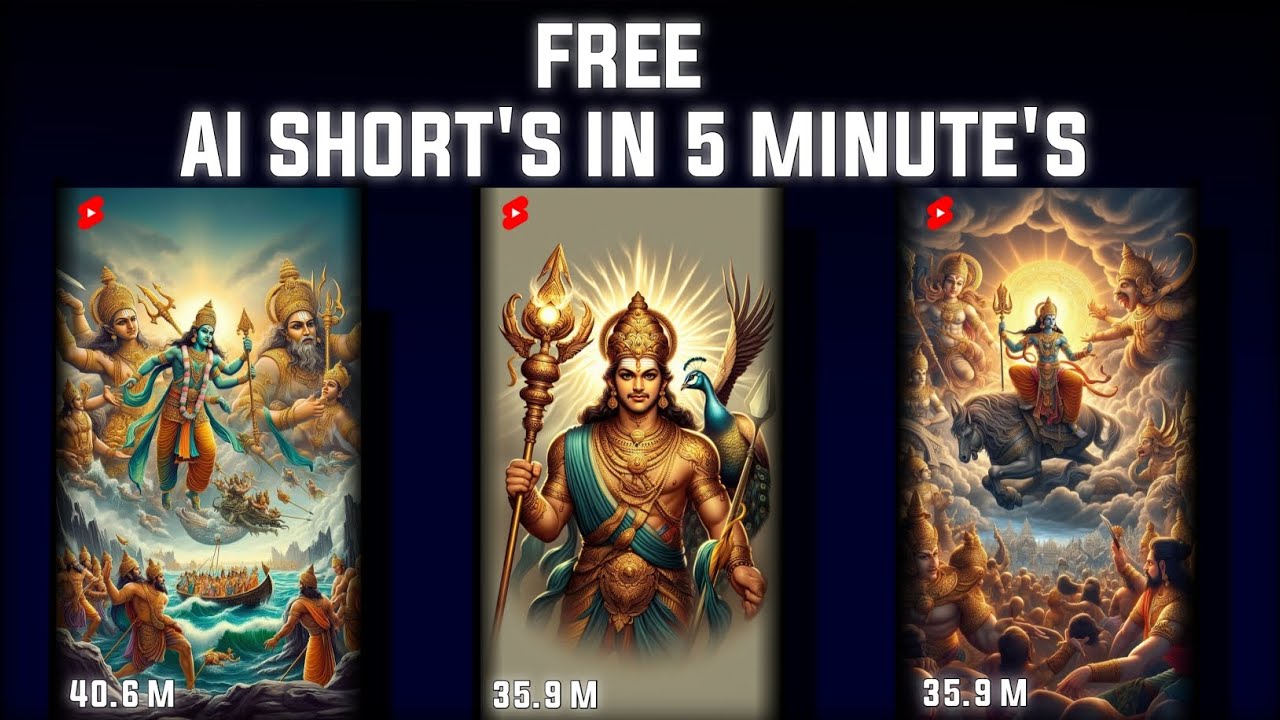 AI God Short Video Youtube Video Create தமிழ் | How to create AI Shorts in Tamil