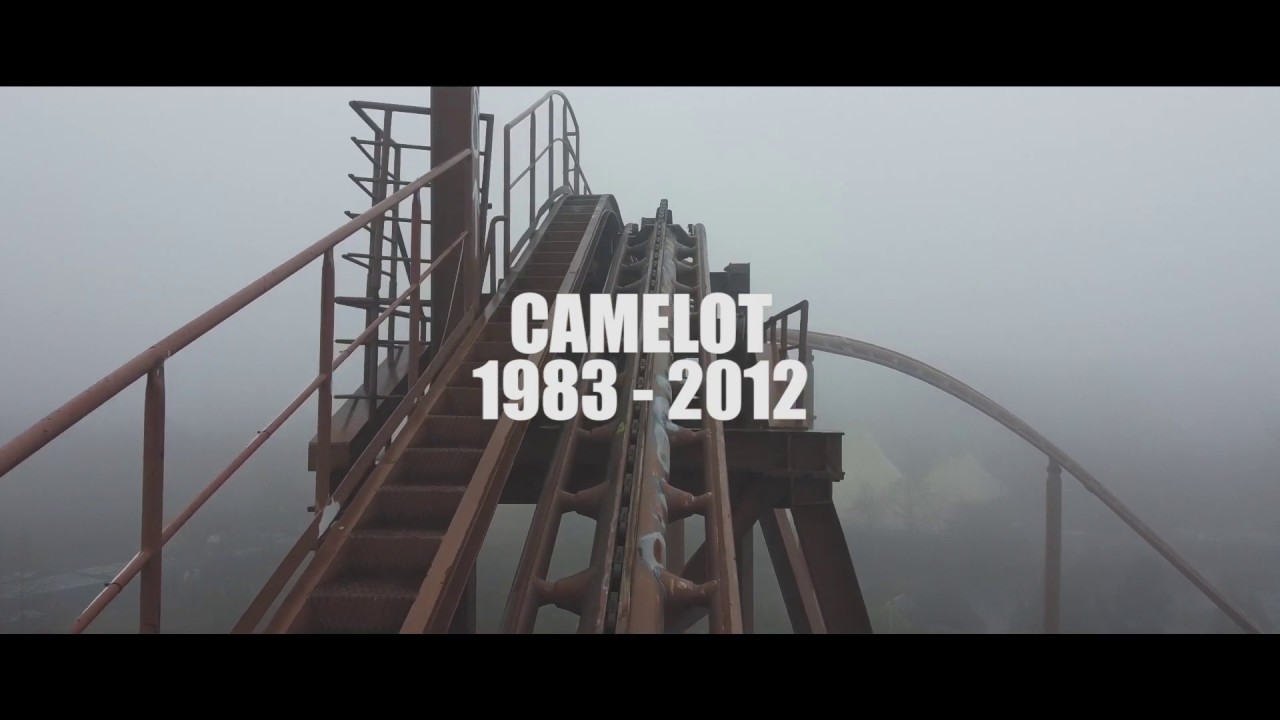 Abandoned Theme Park  - Camelot UK - DJI Mavic Mini Drone Footage